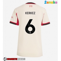 Ženske Nogometnih dresov Liverpool Milos Kerkez #6 Gostujoči 2025-26 Kratki rokavi